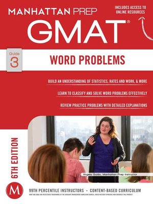 cover image of Word Problems GMAT Strategy Guide